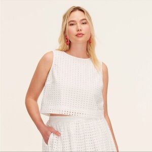 COPY - Women’s eyelet shell tank top - Kate Spade New York  x Target size M
